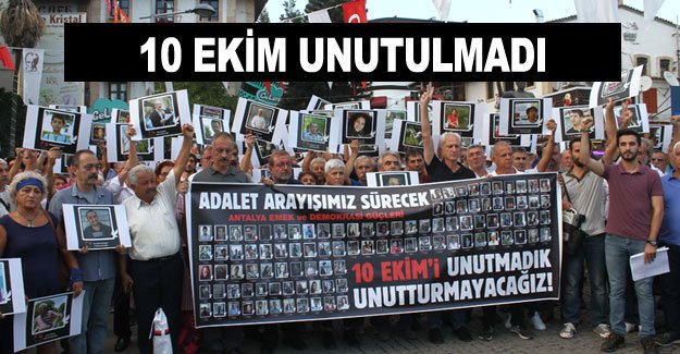 10 Ekim unutulmadı