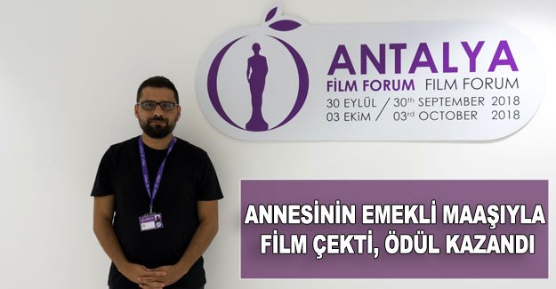 Annesinin emekli maaşıyla film çekti, ödül kazandı