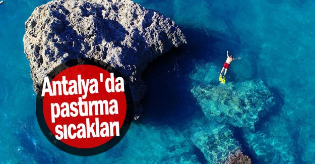 Antalya'da pastırma sıcakları