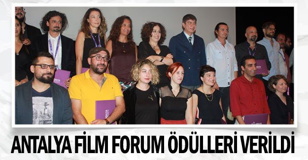 Antalya Film Forum ödülleri verildi