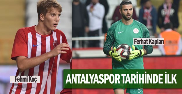 ANTALYASPOR TARİHİNDE İLK