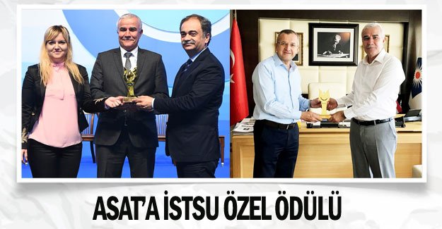 ASAT’a İSTSU Özel Ödülü