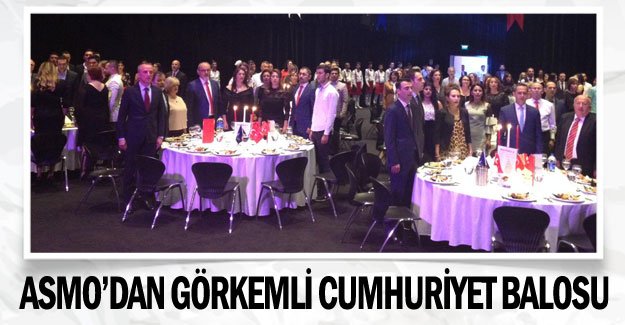 ASMO’dan görkemli Cumhuriyet balosu