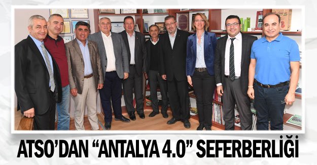 ATSO’dan “Antalya 4.0” Seferberliği