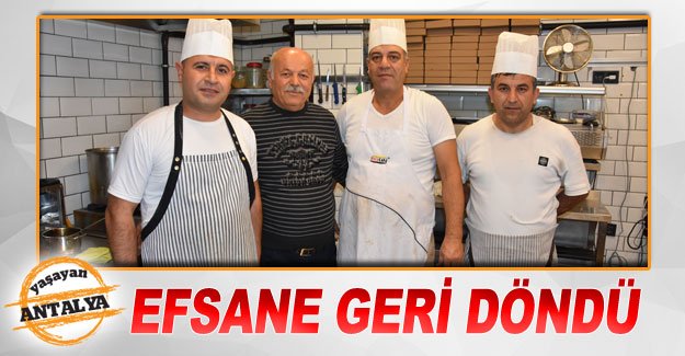 EFSANE GERİ DÖNDÜ