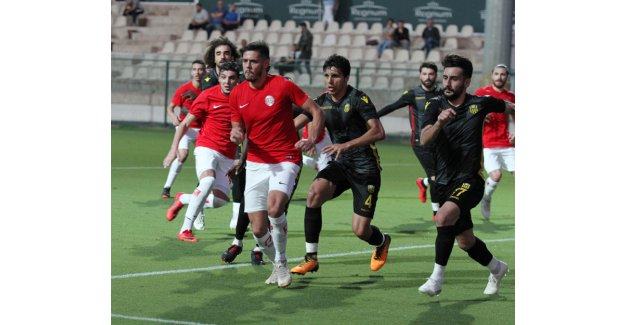 Hazırlık maçı berabere bitti
