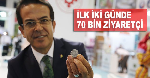 İlk iki günde 70 bin ziyaretçi