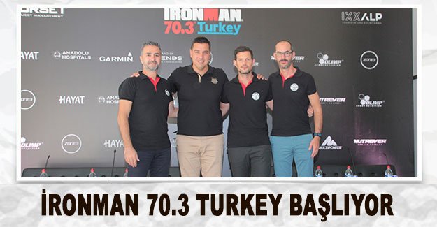 İronman 70.3 Turkey Başlıyor
