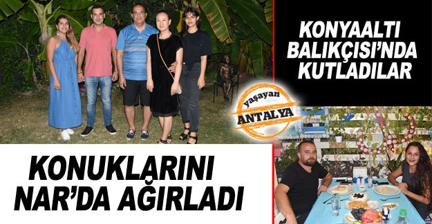 Konuklarını Nar’da ağırladı