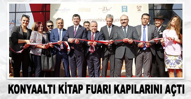 Konyaaltı Kitap Fuarı kapılarını açtı