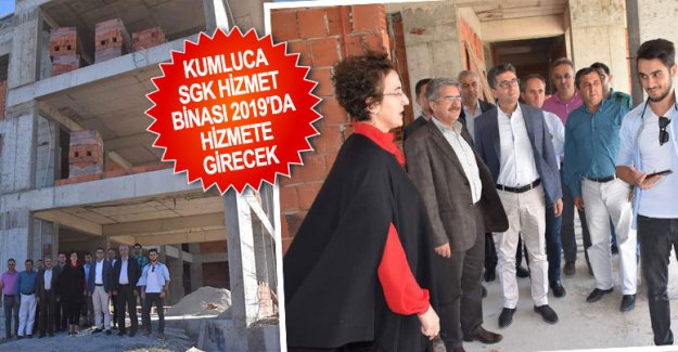 Kumluca SGK hizmet binası 2019'da hizmete girecek