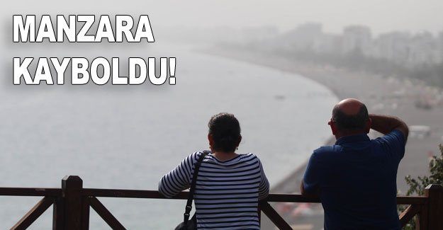 Manzara kayboldu!