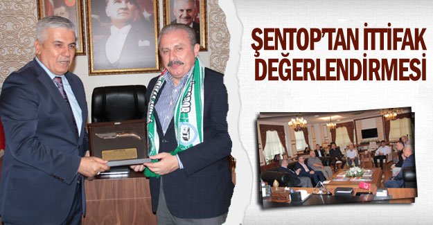 Şentop’tan ittifak değerlendirmesi