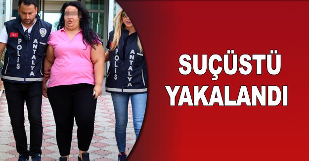 Suçüstü yakalandı