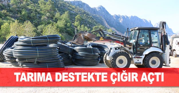 Tarıma destekte çığır açtı