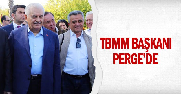 TBMM Başkanı Perge’de