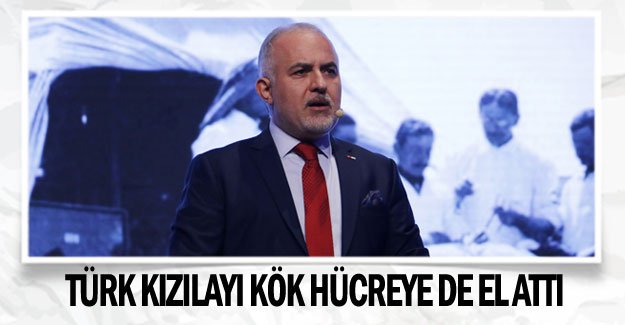 Türk Kızılayı kök hücreye de el attı