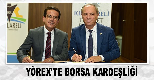 YÖREX'te borsa kardeşliği