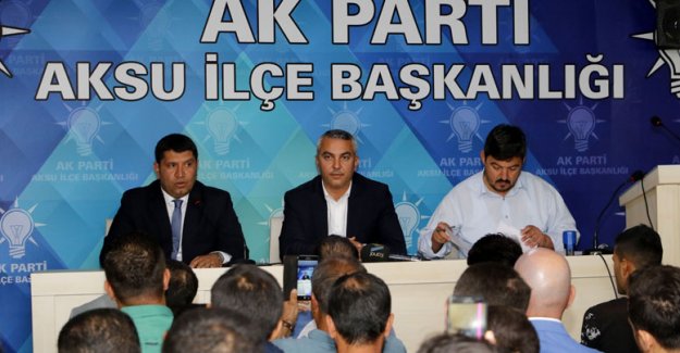 Aksu’dan ilk aday adayı