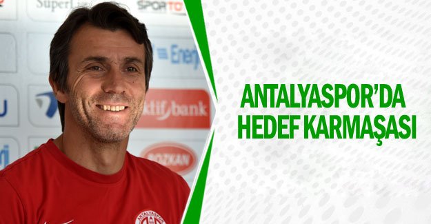 Antalyaspor’da hedef karmaşası