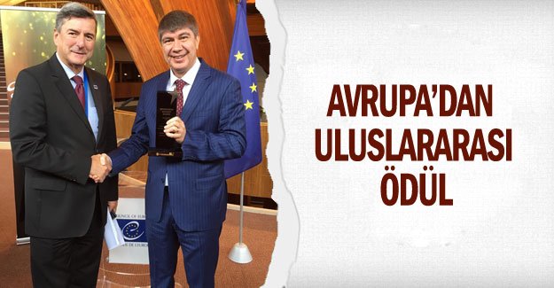 Avrupa’dan uluslararası ödül