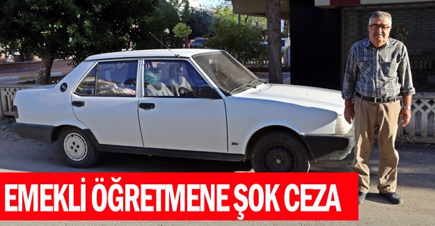 Emekli öğretmene şok ceza