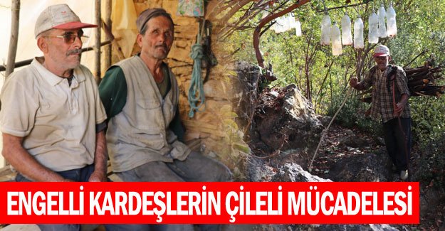 Engelli kardeşlerin çileli mücadelesi