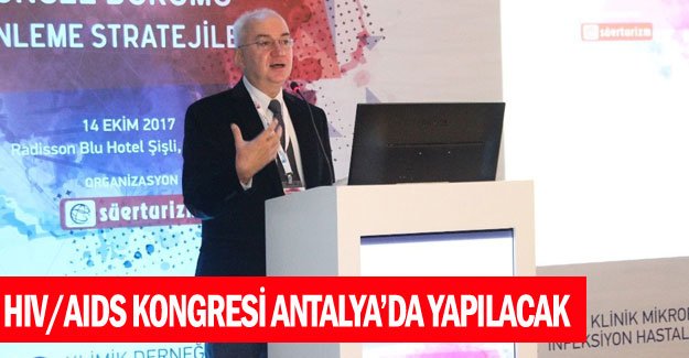 HIV/AIDS Kongresi Antalya’da yapılacak