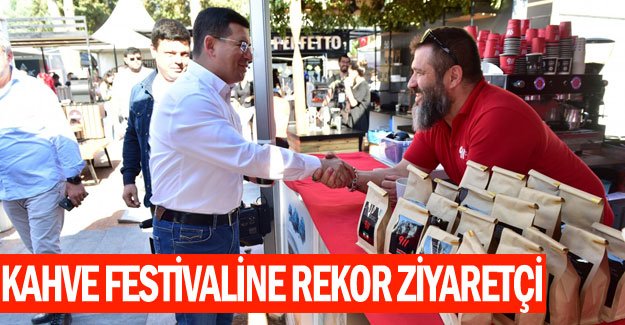 Kahve festivaline rekor ziyaretçi