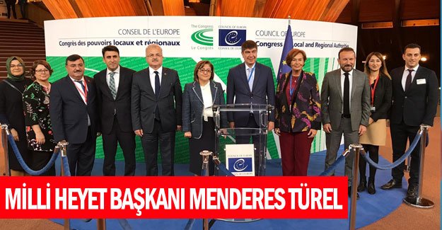 Milli Heyet Başkanı Menderes Türel
