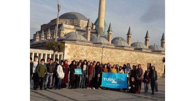 Öğrenciler Konya’yı gezdi