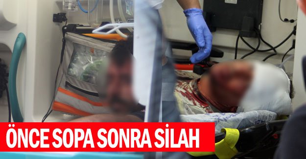 Önce sopa sonra silah