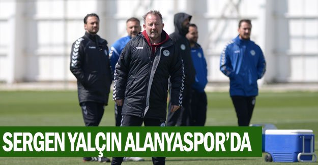 Sergen Yalçın Alanyaspor’da