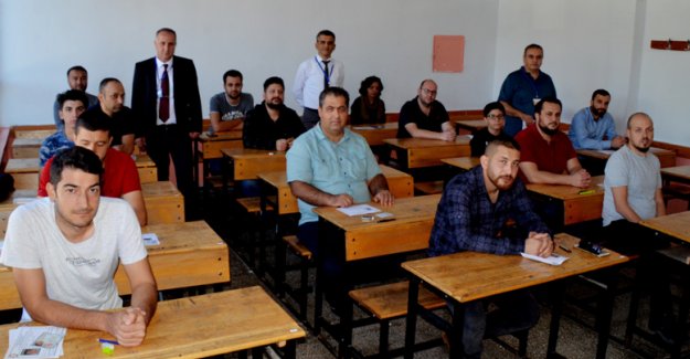Telsizci olmak için ter döktüler