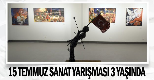 15 Temmuz sanat yarışması 3 yaşında