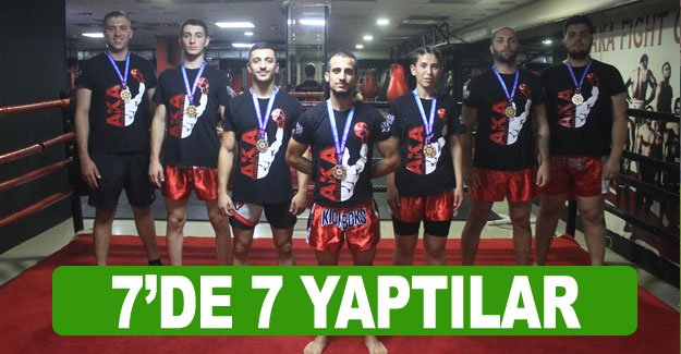 7’de 7 yaptılar