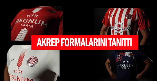 Akrep formalarını tanıttı