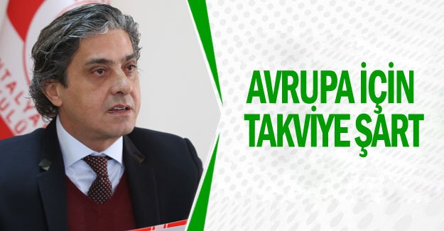 AVRUPA İÇİN TAKVİYE ŞART