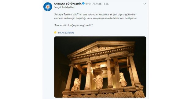 Büyükşehir’den imza kampanyasına destek