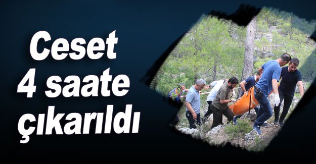 Ceset 4 saate çıkarıldı