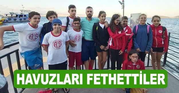 Havuzları fethettiler