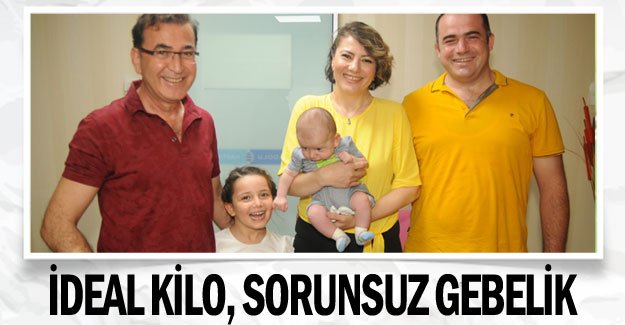 İdeal kilo, sorunsuz gebelik