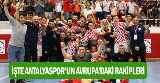 İşte Antalyaspor’un Avrupa’daki rakipleri