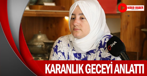 Karanlık geceyi anlattı
