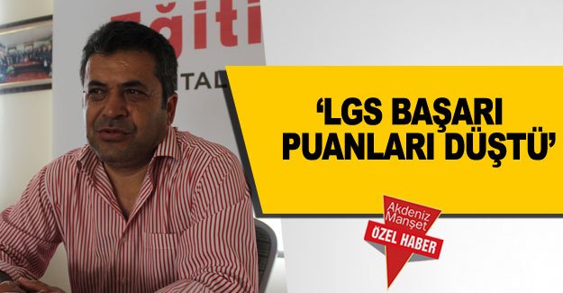 ‘LGS başarı puanları düştü’
