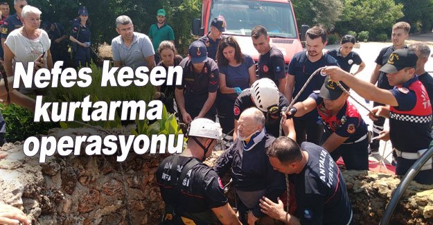 Nefes kesen kurtarma operasyonu