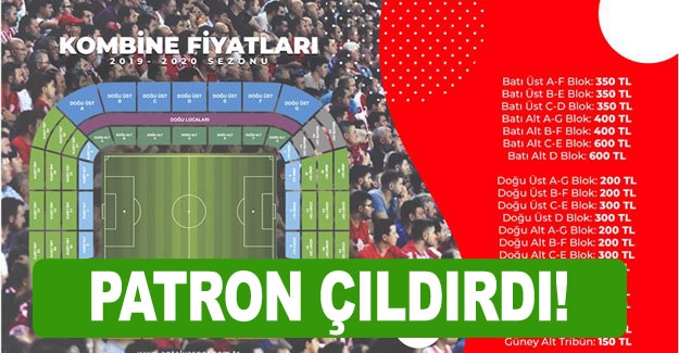 Patron çıldırdı!