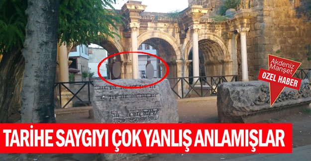 Tarihe saygıyı çok yanlış anlamışlar