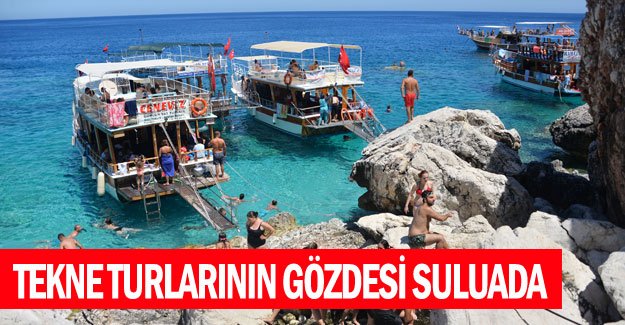 Tekne turlarının gözdesi Suluada