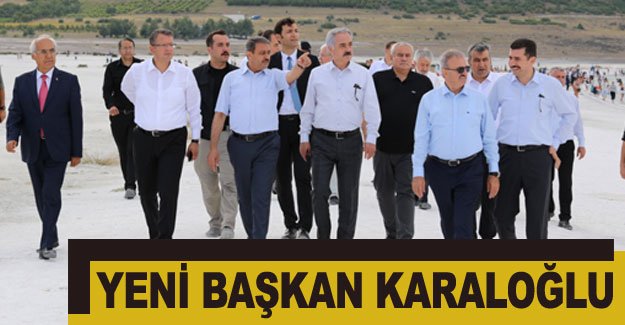 YENİ BAŞKAN KARALOĞLU